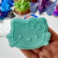 Hello Kitty head deboss and cutter M1080