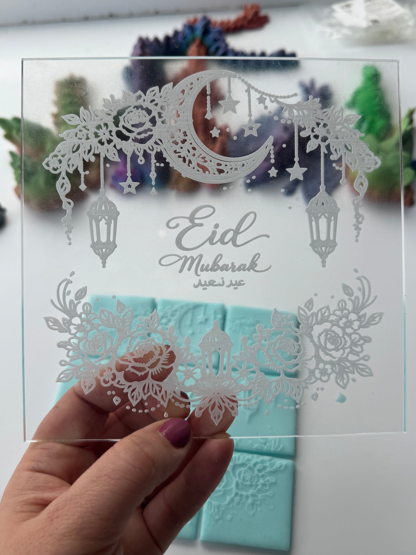 Eid tile 2026 - 9 design in 1 tile - debossing + multi cutter