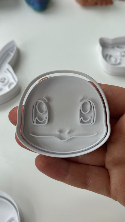 SQUIRTLE - POKEMON stamp + cutter