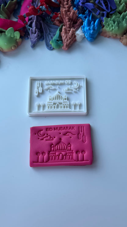 EID MUBARAK- PYO - Cookie cutter + Stamp M1005
