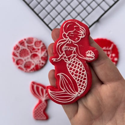under the sea box 5 Deboss and 3 cutter