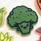 Kawaii Broccoli - debossing + matching cutter