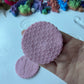 Golf ball texture deboss