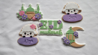 Floral Mosque 3D deboss and matching cutter