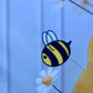 Bee charm / topper - 3D printed - pack of 5
