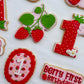 Strawberry Basket 3D deboss and matching cutter
