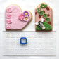 Alphabet - lettering - deboss and cutter