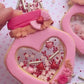 Shake love jar - Valentine’s Day - Embossing - stamp + cutter