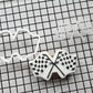 Racing flag deboss + cutter MEG cookie cutters