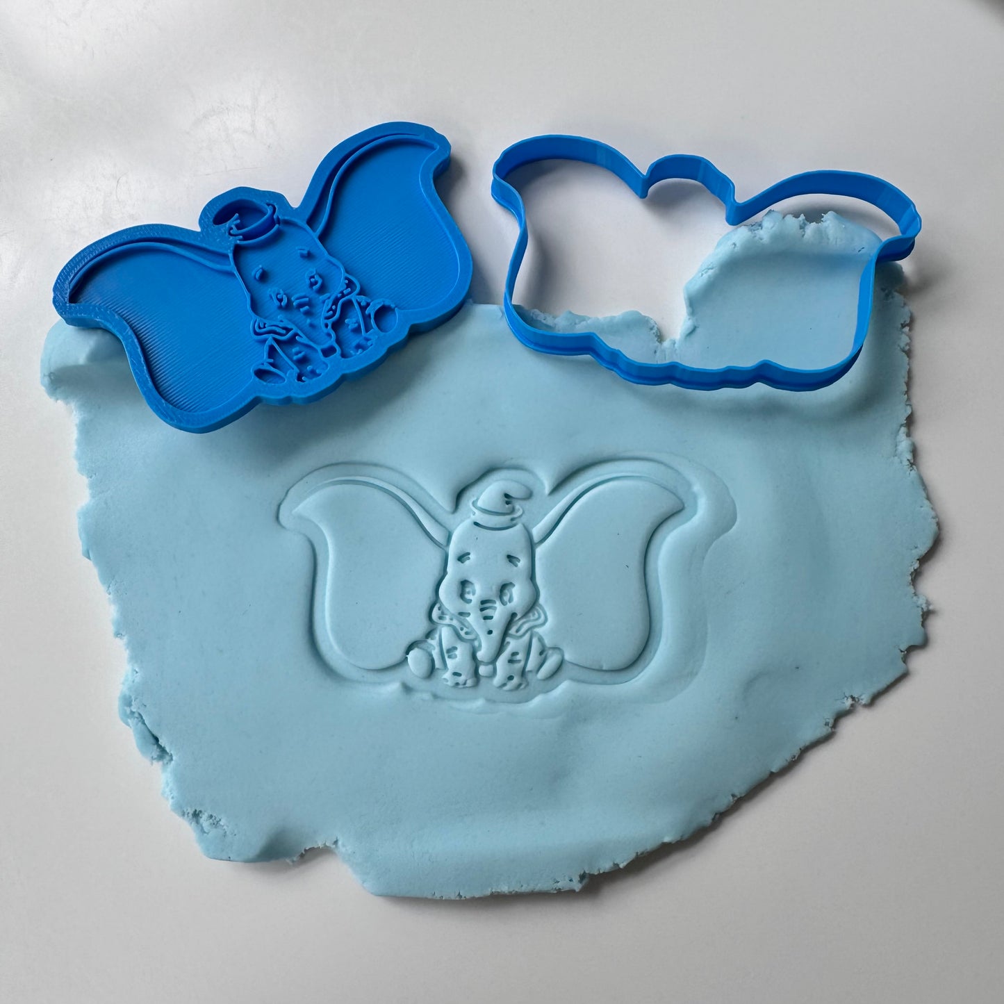 Dumbo - deboss 3D printed and cutter