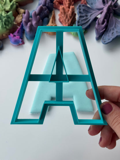 Plain letters Alphabet- cookie cutter