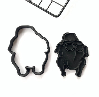 Chicken Friends Cookie cutter + stamp