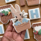 Peter Rabbit - Beatrix Potter deboss + matching cutter MEG cookie cutters