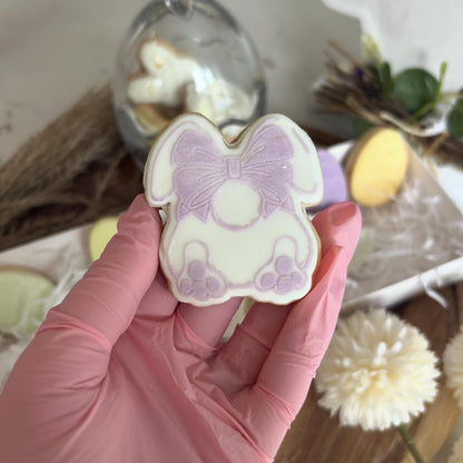 Bunny - small - debossing + matching cutter - easter