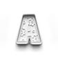 Playful letters Alphabet cookie cutter + stamp 0840