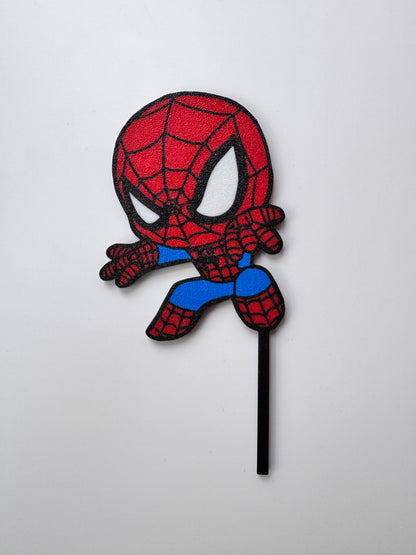 Spiderman cake topper or charm