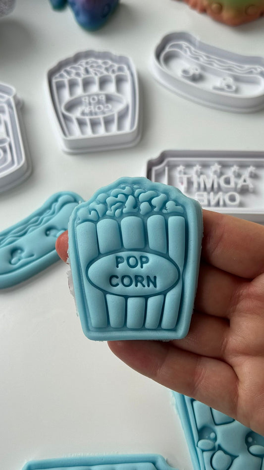 Pop corn stamp + cutter