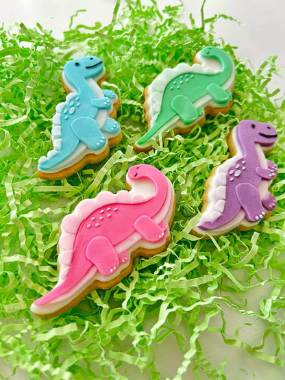 Dinosaur 3d deboss and matching cutter