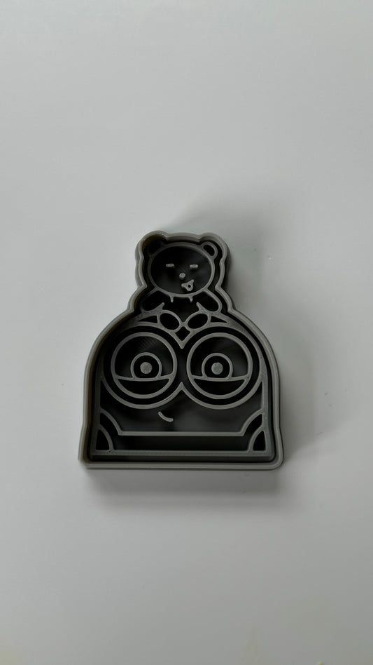 Minion cookie cutter and stamp (style 2)