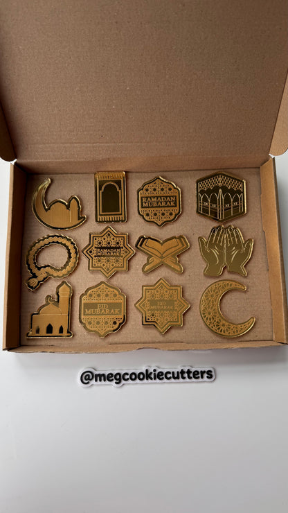 Eid / Ramadan cupcake charm box - set of 12