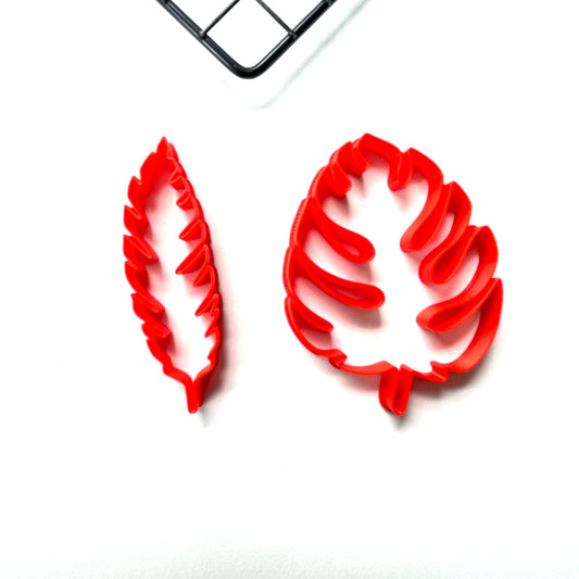 Leaf leaves jungle Biscuit Cookie Cutter Fondant Cake Decorating Mold MEG cookie cutters