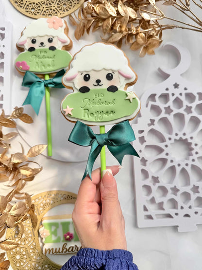 Sheep Name Plaque 3D deboss and matching cutter