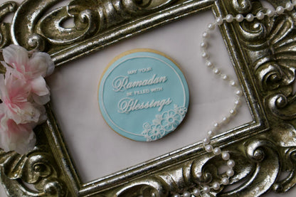 Ramadan / Eid - debossing acrylic disc - Design 5