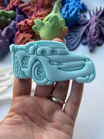 Lightning Mcqueen Cars Biscuit Cookie Cutter Fondant Cake Decorating UK seller