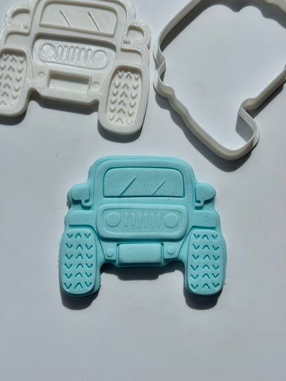 Jeep Safari 3D Deboss + Cutter