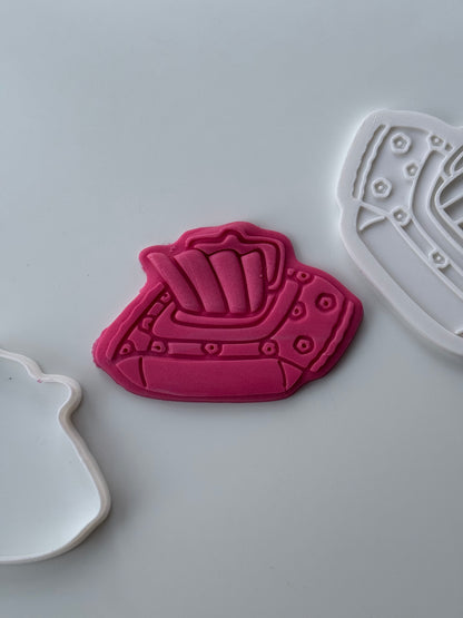 Trendy Girl - Wipes - 3d printed deboss and cutter