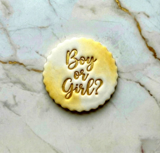 boy or girl? Stamp