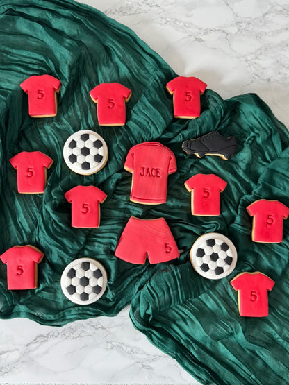 SET OF 4 Soccer / Football cookie cutters