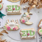 Eid Mubarak floral 3D deboss and matching cutter