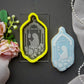 Ramadan / Eid - debossing acrylic + matching cutter - collection 2024 - praying woman