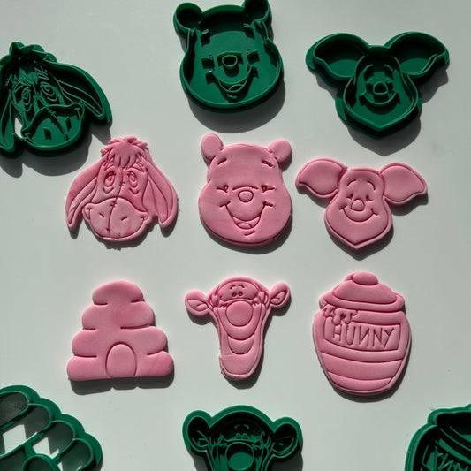 Winnie the Pooh-inspired cutters and stamp