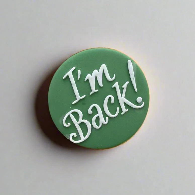 Elf - I'm back - deboss - christmas