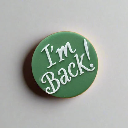 Elf - I'm back - deboss - christmas