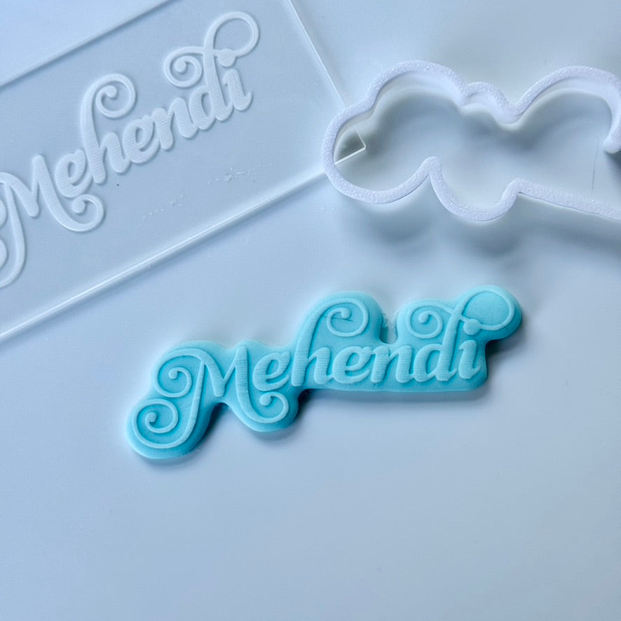 Mehendi deboss + cutter M1048