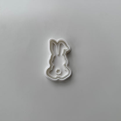 set of 8 EASTER cupcake size stamp + cutter MS1022