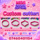 Personalised Order - customs