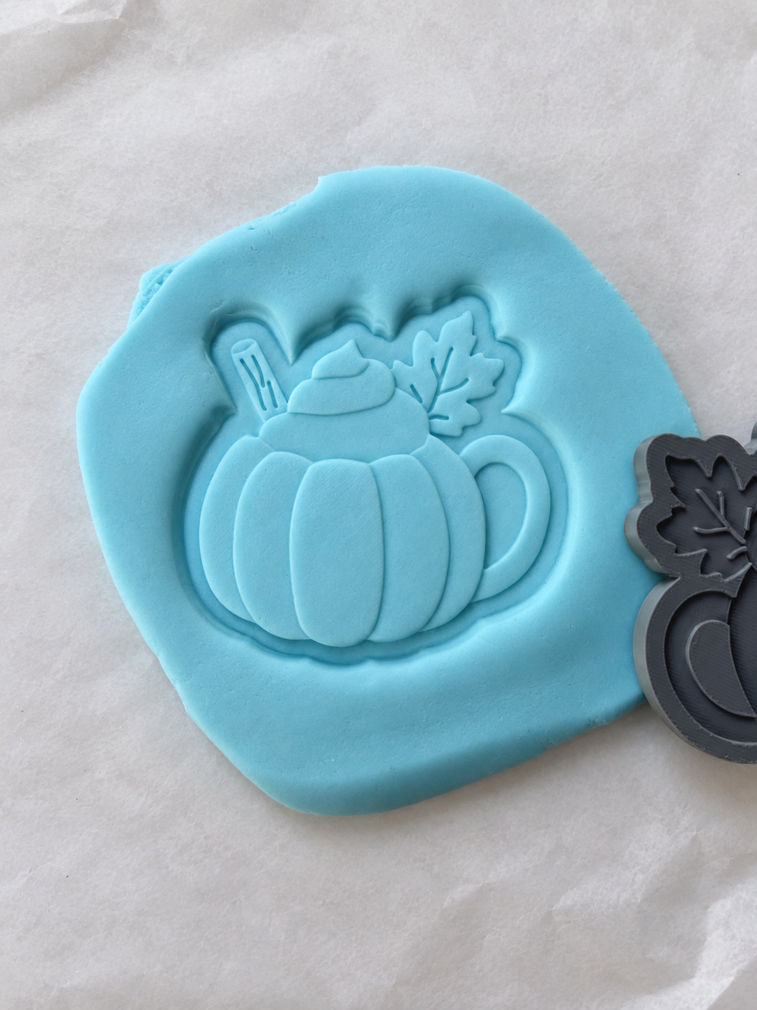 Pumpkin Spice Mug 3D Deboss & Matching Cookie Cutter