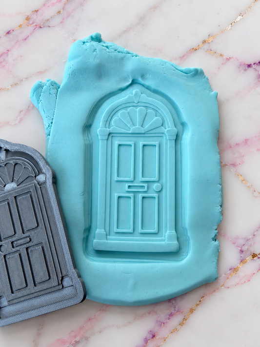 Elegant Front Door 3D Deboss & Matching Cookie Cutter