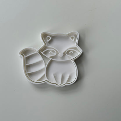 Forest animal cutters and stamps
