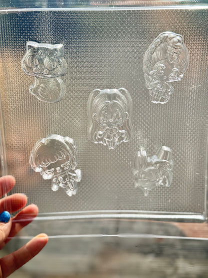 K-pop fantasy demon inspired hunters - chocolate mould