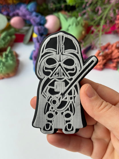 Star Wars Dart Vader- Deboss + matching cutter - Father’s Day collection