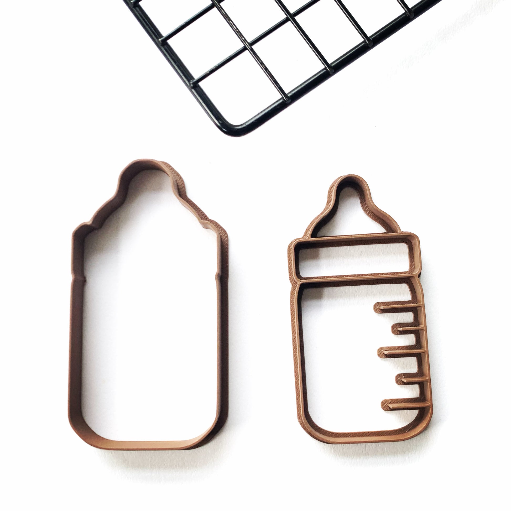 Baby bottle cookie cutter + stamp MEG cookie cutters