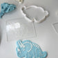 Dinosaur - debossing + matching cutter