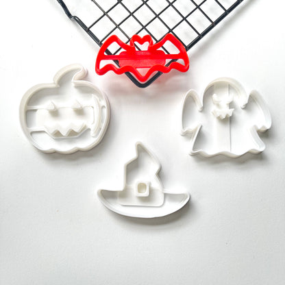 4 pcs Halloween set 2 Cookie Cutter MEG cookie cutters