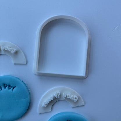 Mini Curved stamp - Baby