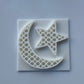 Muslim Islamic Embossing for cupcake and cake - stamps sugar paste Design 7